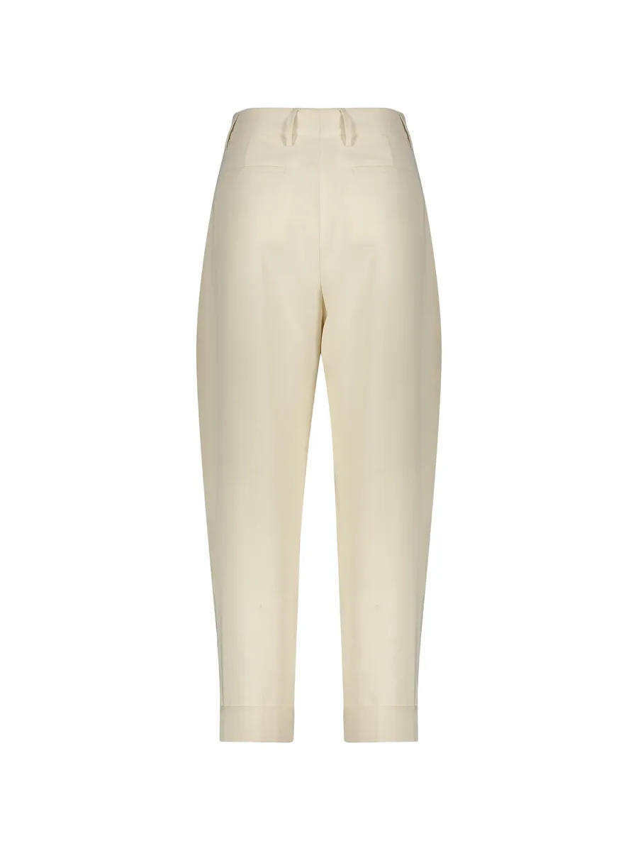 pleated straight-leg trousers 2