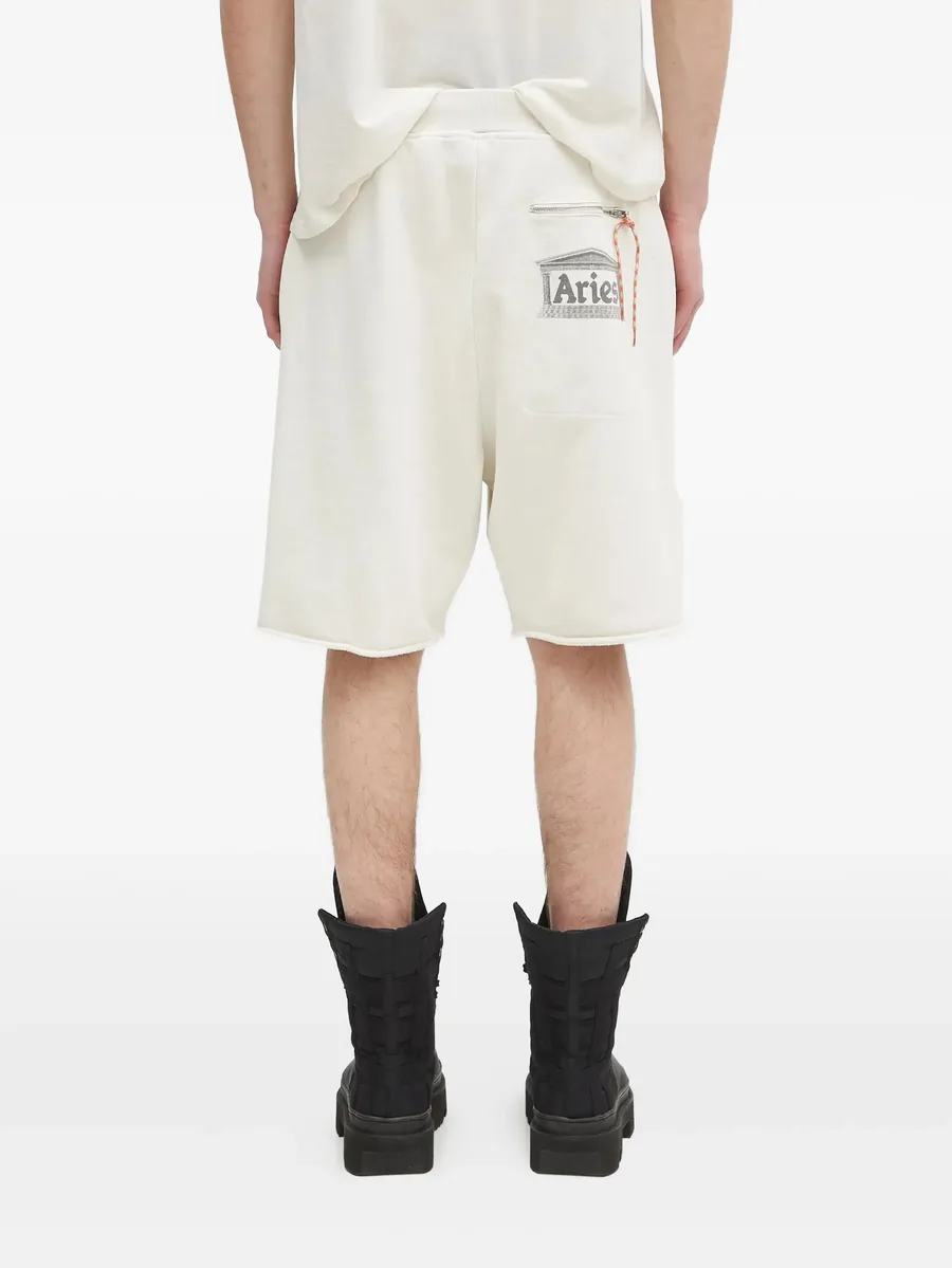 Premium Aged Temple logo-print shorts 5