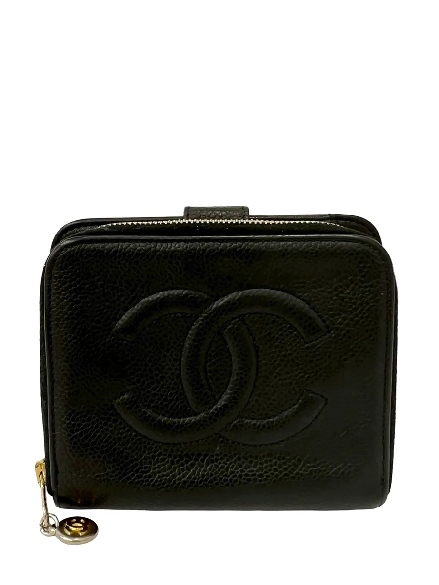 маленький кошелек CC Caviar Bifold (1997-1999 годы) 1