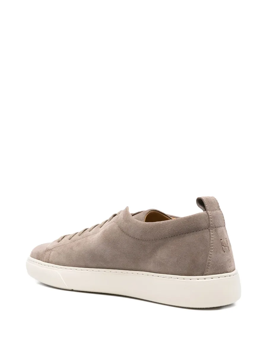 suede lace-up sneakers 5