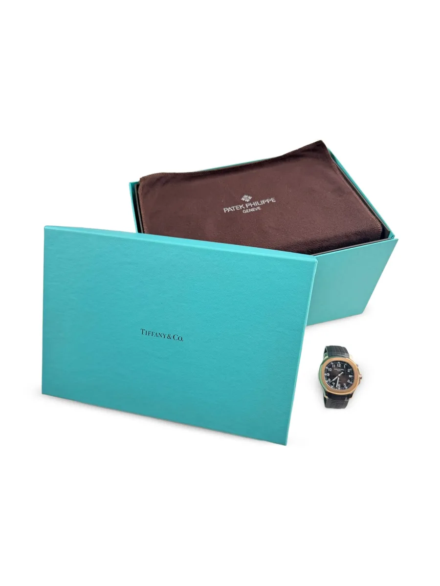 наручные часы Aquanaut 40 мм из коллаборации с Tiffany & Co. (2020 год) 10