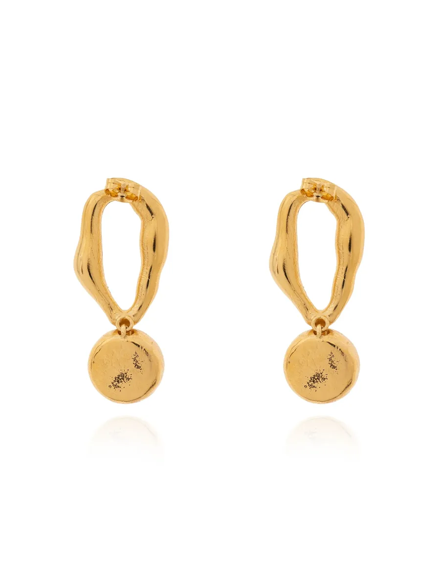 crystal-embellished sculpted earrings 6