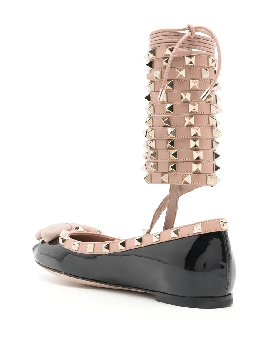 балетки Rockstud с завязками на щиколотке 5