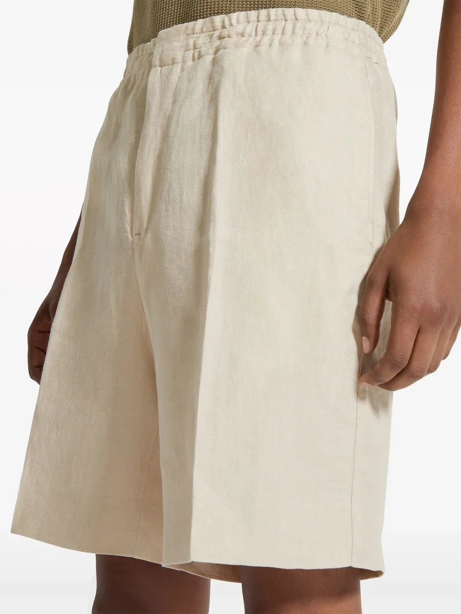 Oasi Lino linen shorts 12