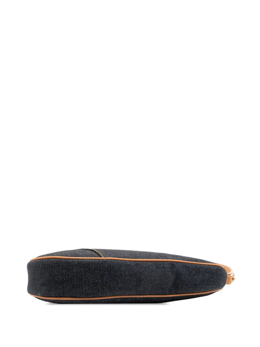 сумка на плечо Mini Denim Saddle Pochette (2001 год) 7