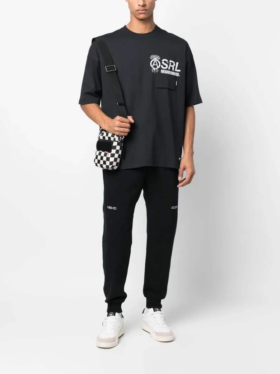 logo embroidery track pants 4