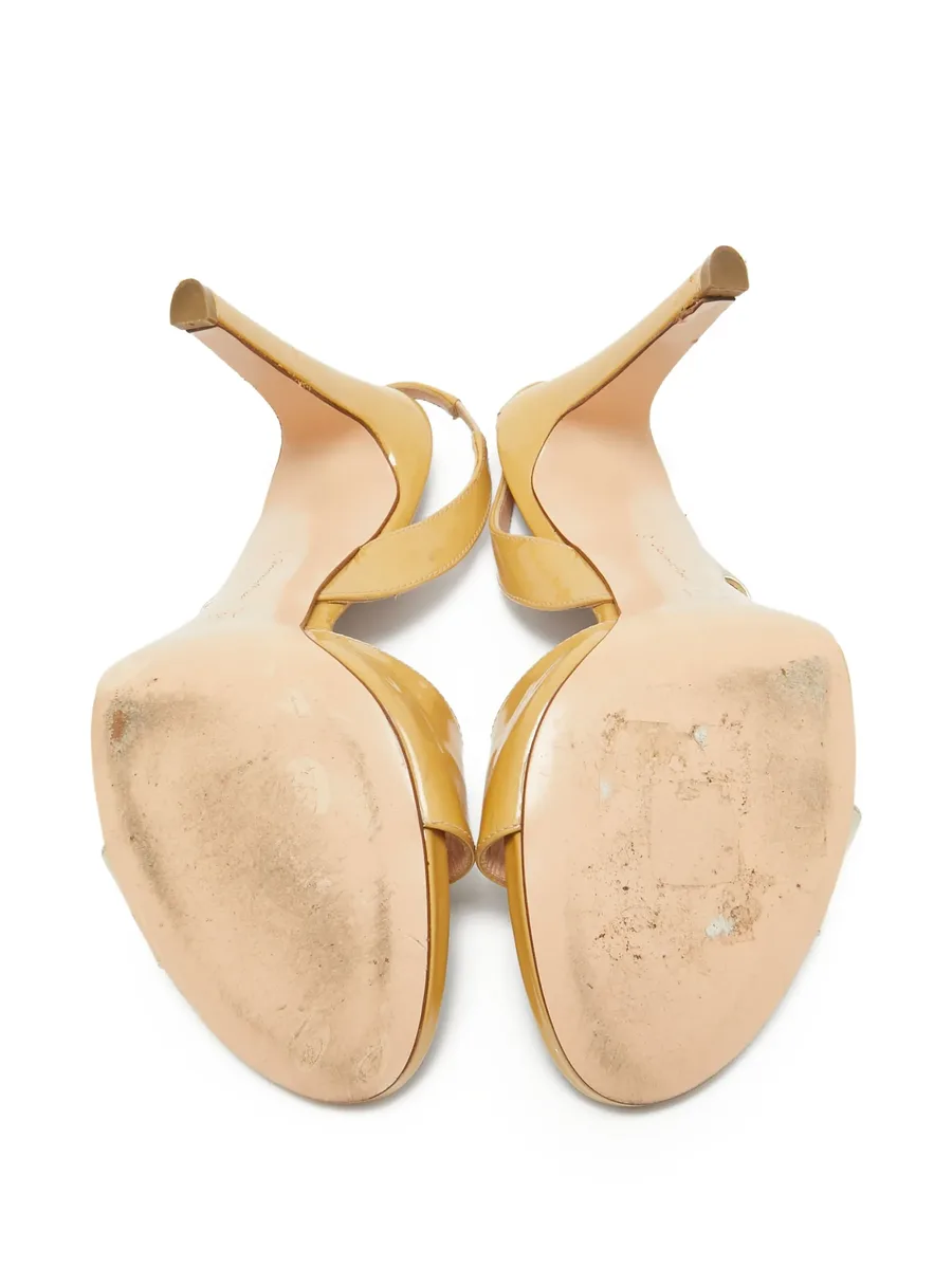 Pre-Owned slingback sandals 10