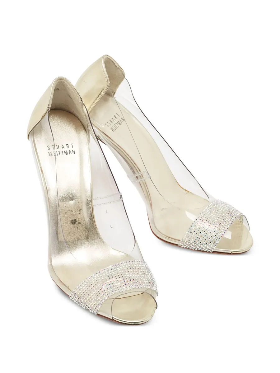 105mm crystal-embellished pumps 5