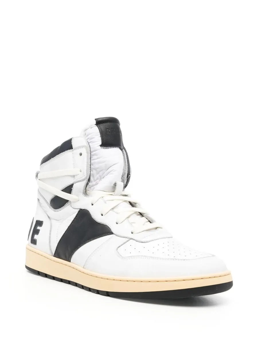 colour-block high-top sneakers 3