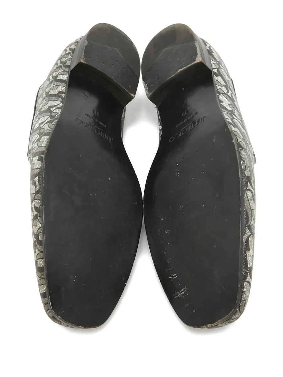 JC-monogram loafers 8