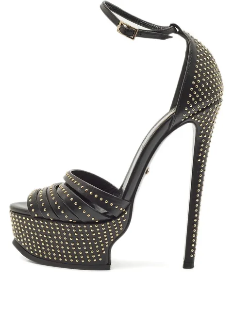 studded platform sandals