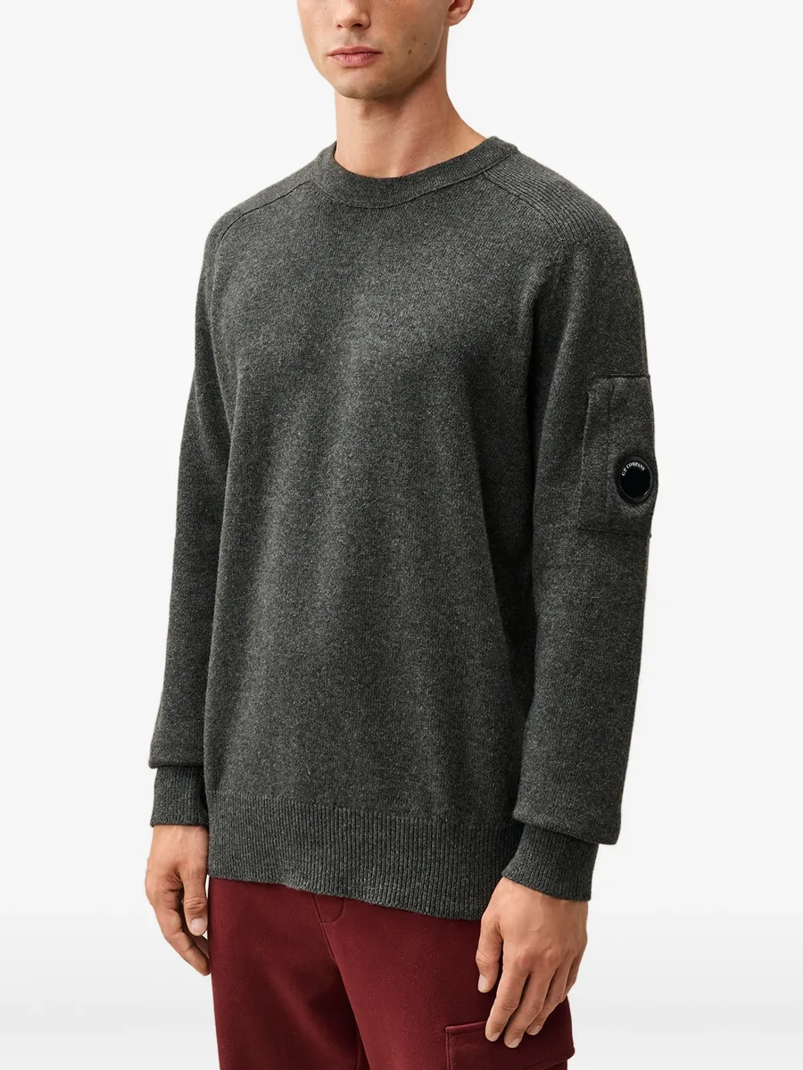 lambswool Lens crewneck sweater 3