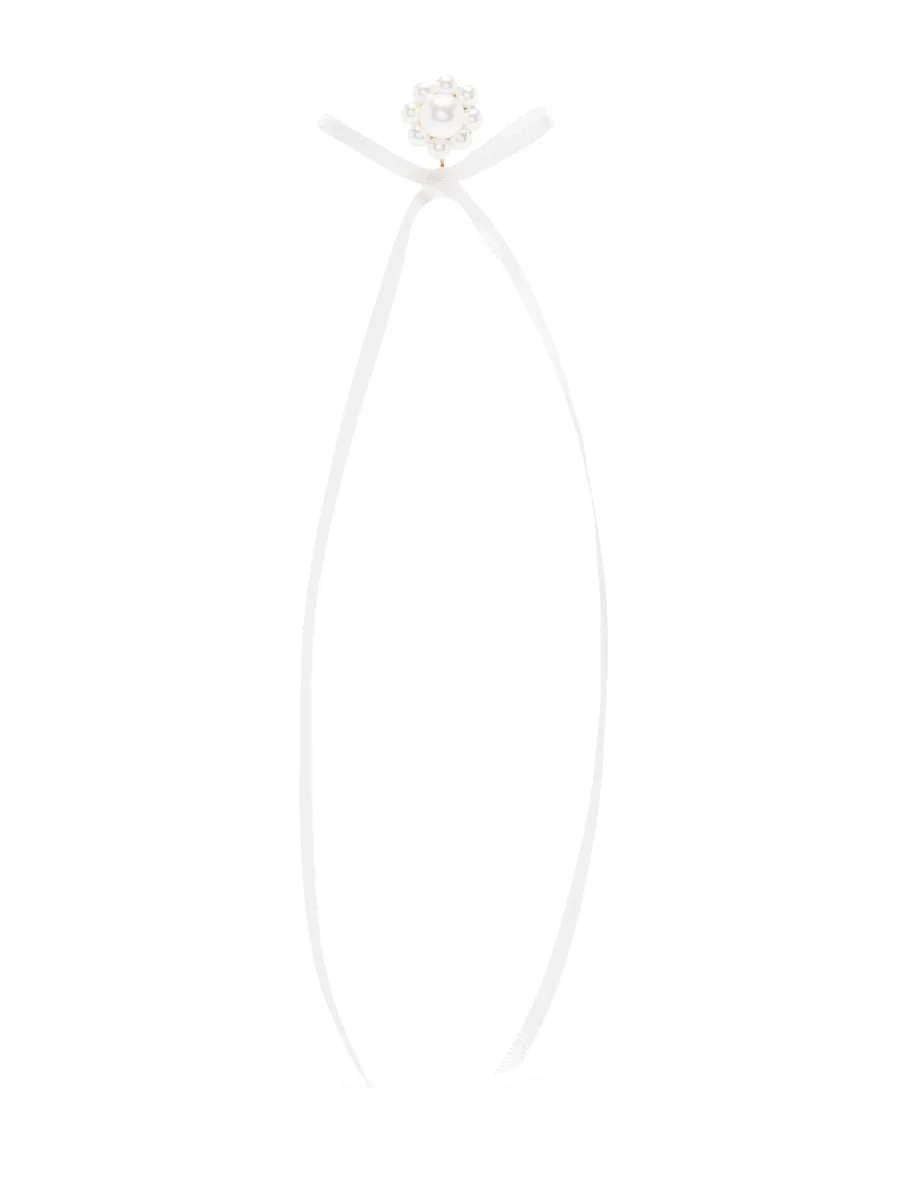 серьги-гвоздики Bow Ribbon 1