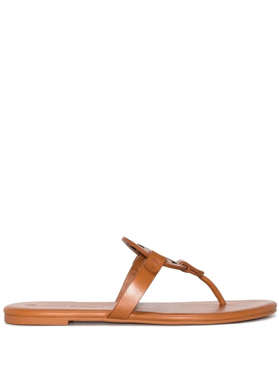 Miller Soft logo leather sandals 2