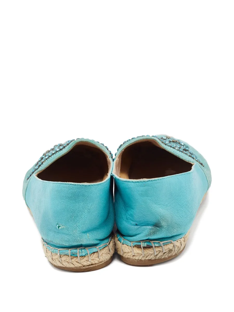 embellishment jute flat espadrilles 7