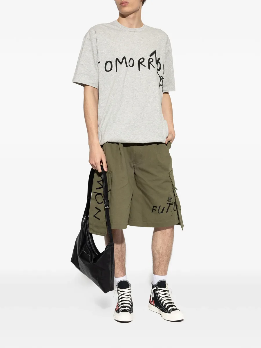 graphic-print cotton T-shirt 4