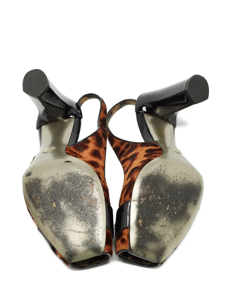 2023 95mm leopard-print pumps 8