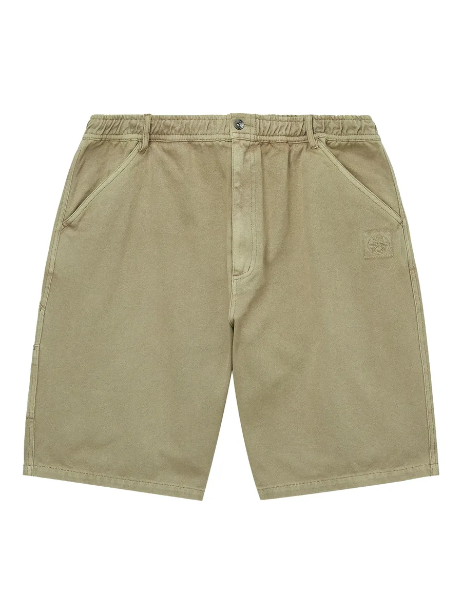 utility-pockets cotton shorts 1