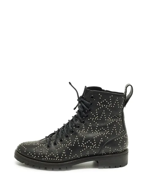 Cruz studded combat boots