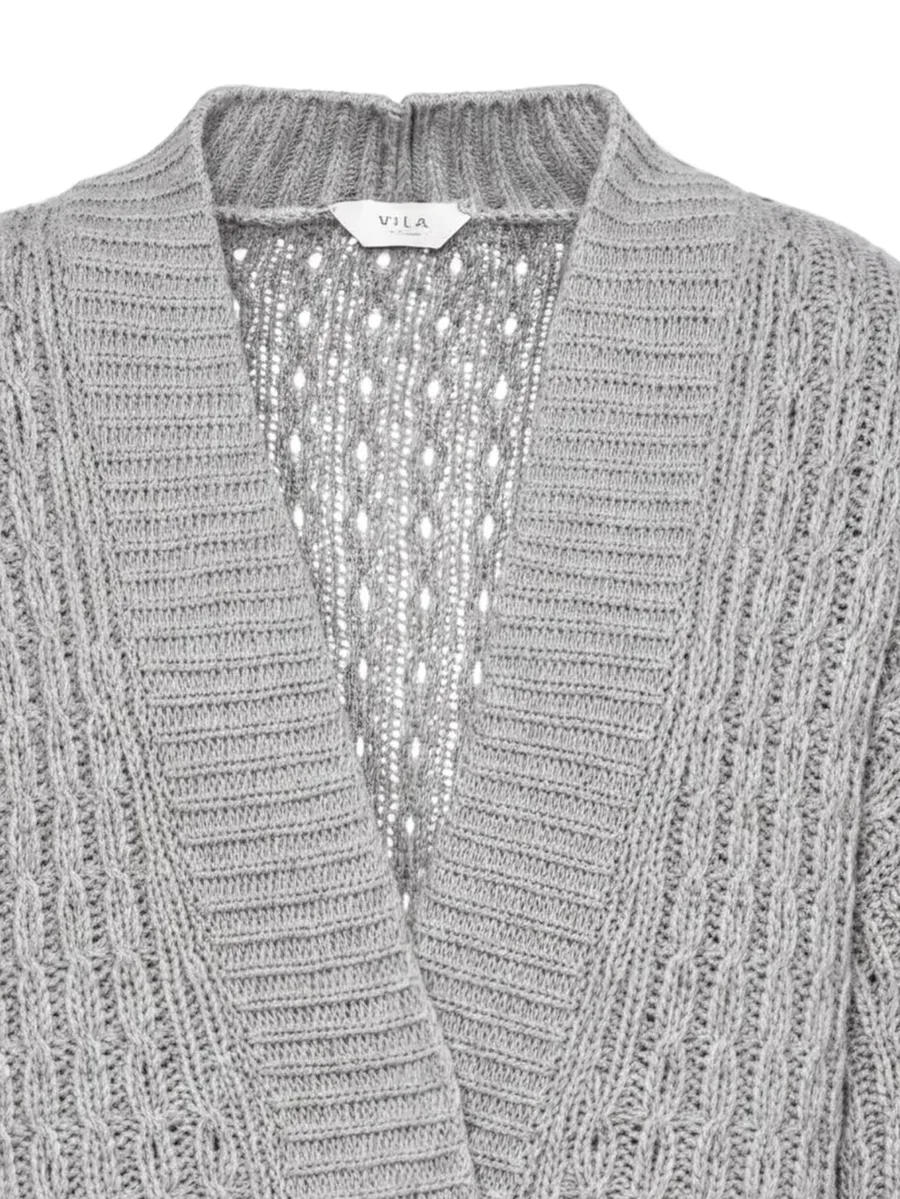 Anna cable-knit cashmere cardigan 2