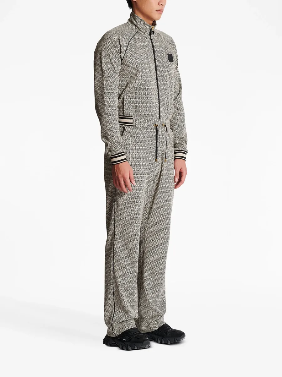 mini monogram-jacquard track pants 6