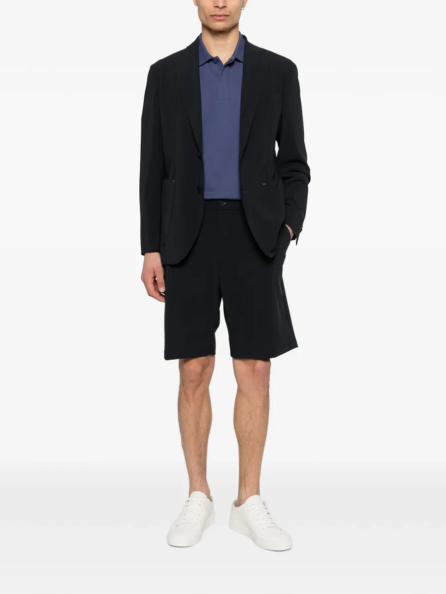 logo-patch belt-loop shorts 3