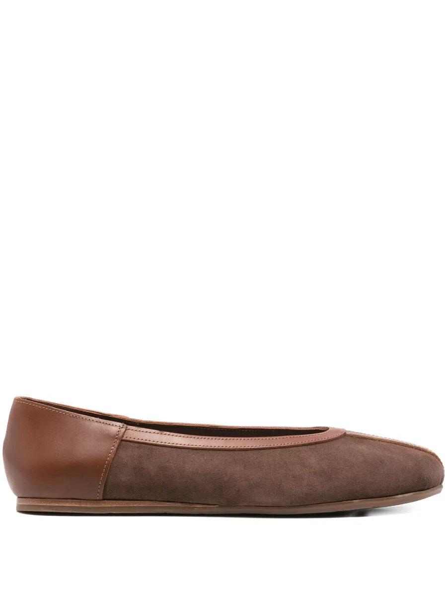 Aeropi panelled ballet flats 2