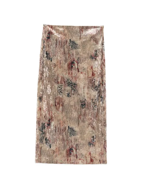 Ranat Filo Di Moss midi skirt
