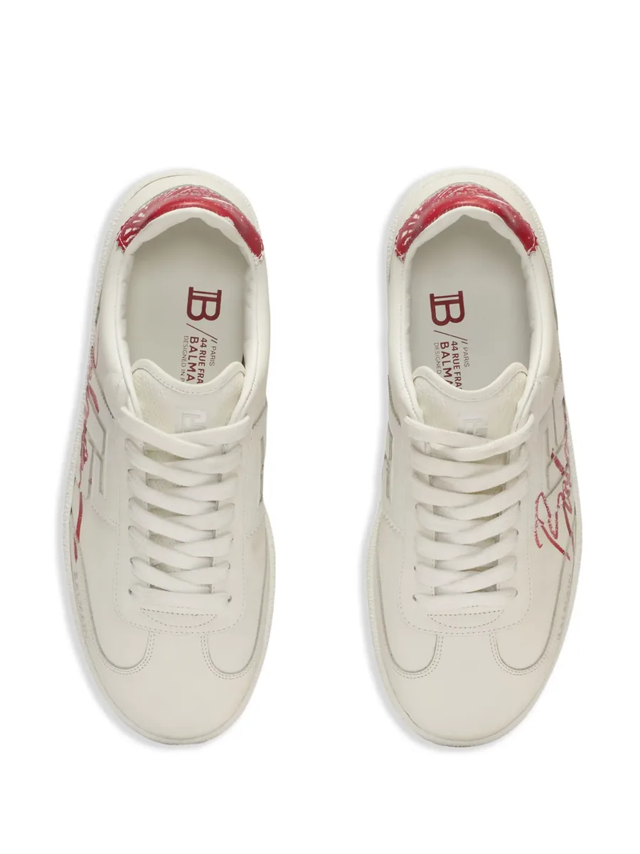 Swan-Lipstick trainers 7