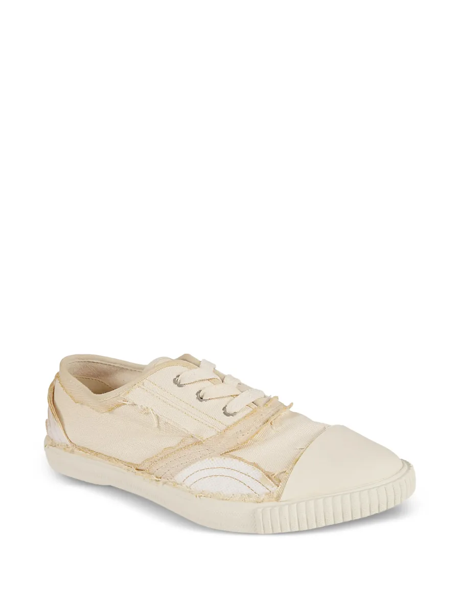 frayed-detail sneakers 3