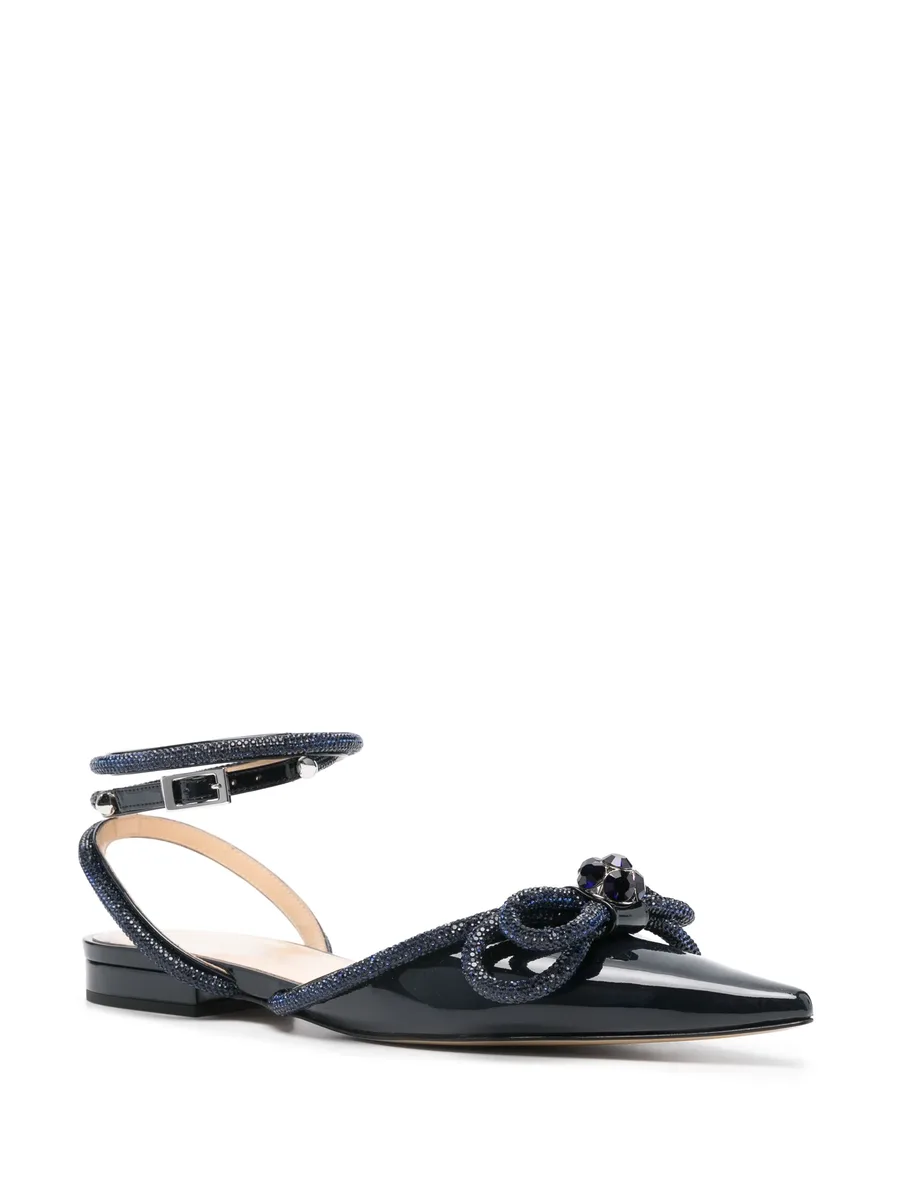 Double Bow ballerina shoes 3