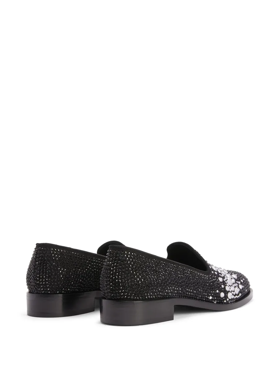 Matildha crystal-embellished loafers 6
