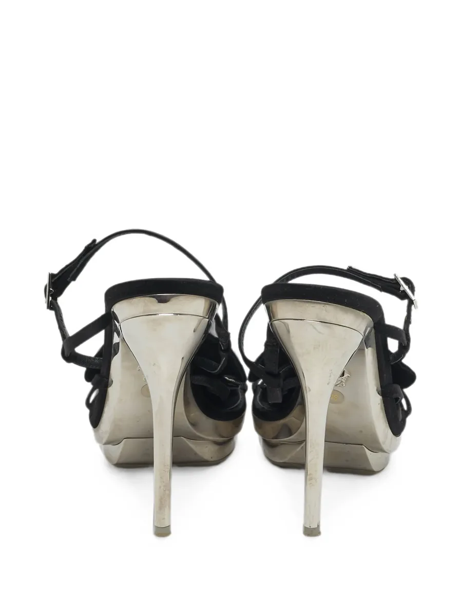 crystal-embellished slingback sandals 5