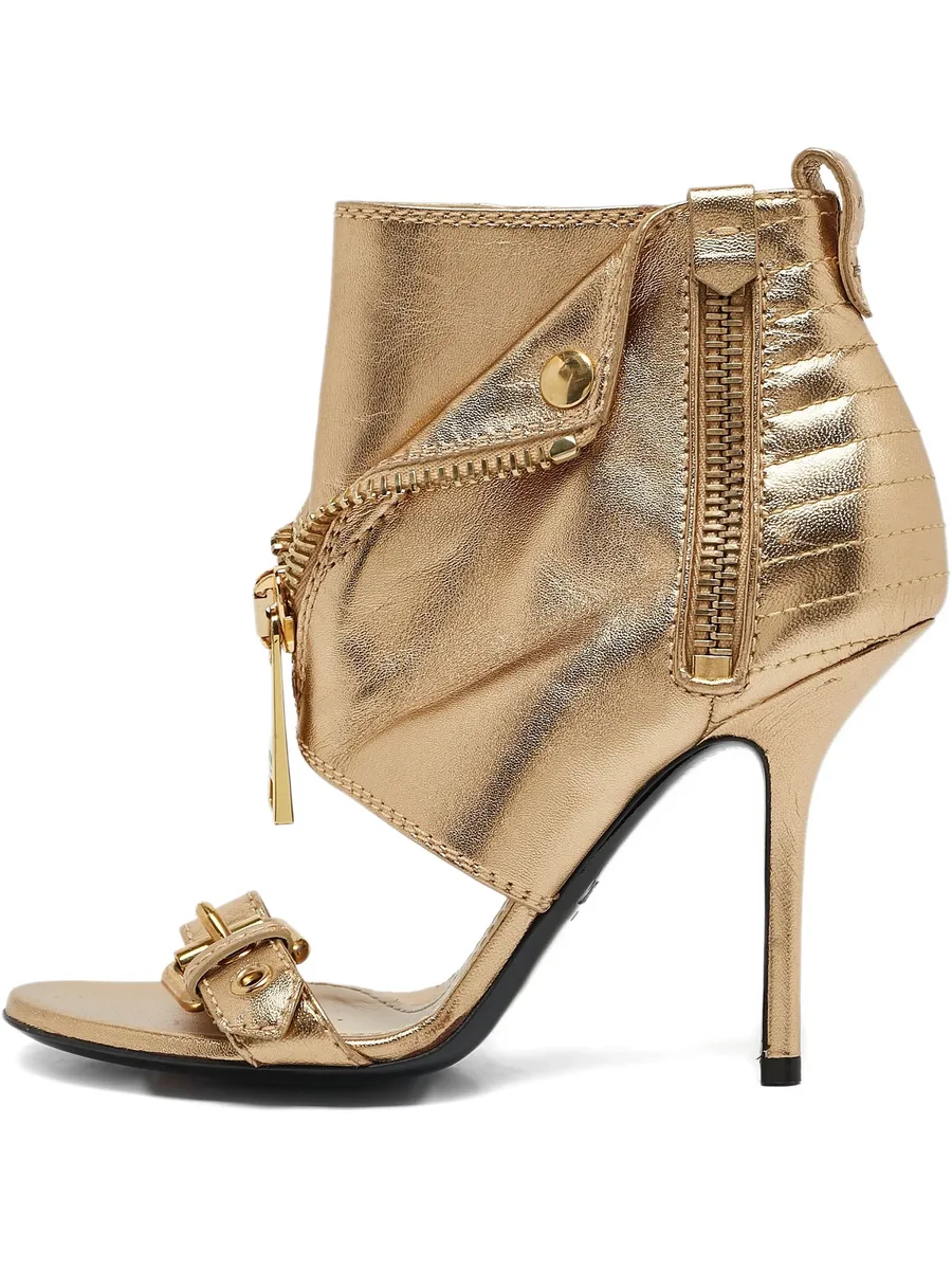 110mm decorative-zip sandals 1