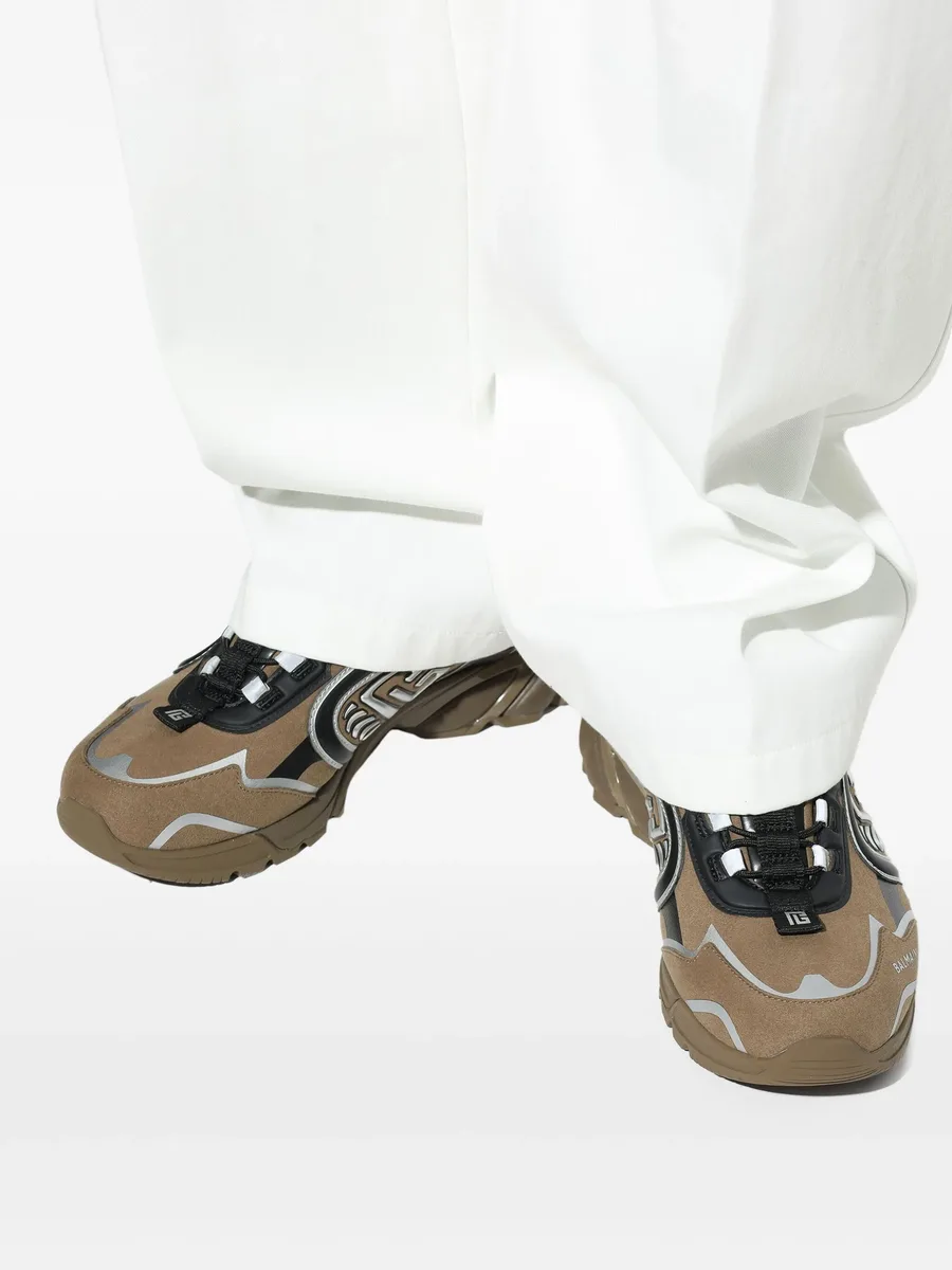 Cosmic Dust panelled sneakers 9