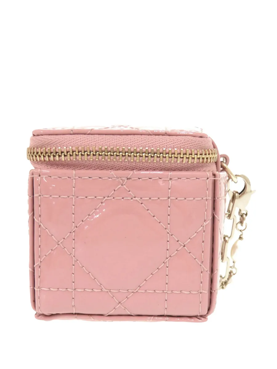 клатч Micro Patent Cannage Lady Dior Cube (2022 год) 3