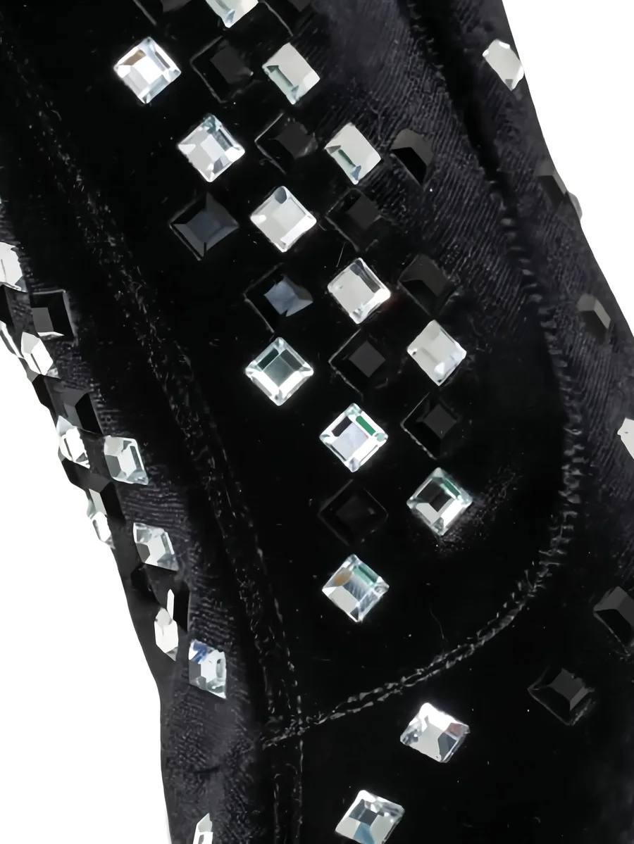 105mm crystal-embellished ankle boots 14