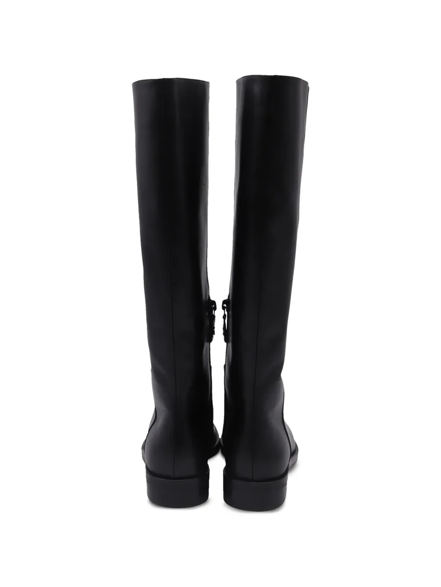 zipped knee-high boots 5