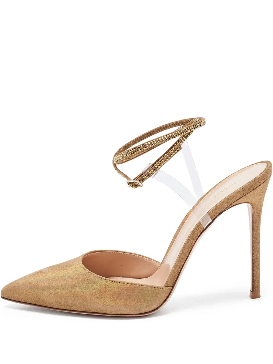 115mm crystal-embellished pumps 1