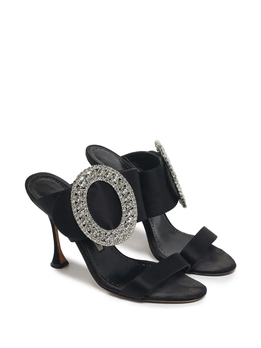 Fibiona crystal-embellished sandals 4