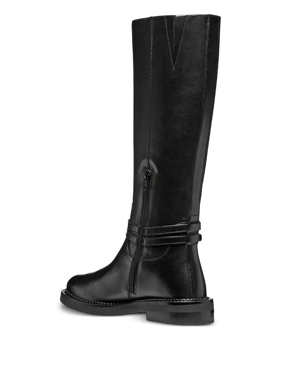 35mm Serilda buckled knee-high boots 9