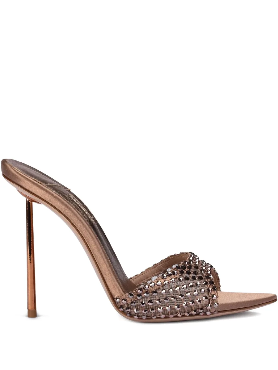 120mm Gilda crystal-embellished sandals 1