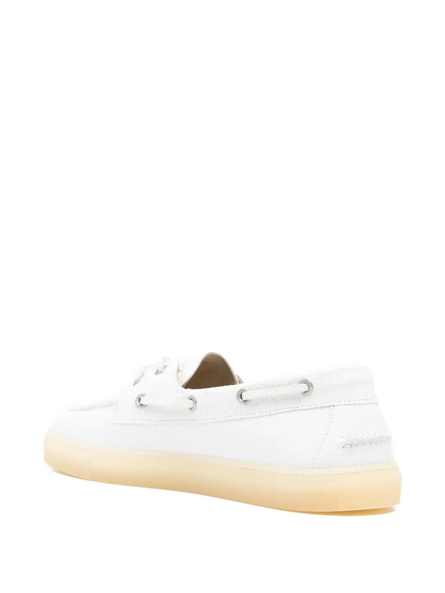 tie-fastening leather loafers 6