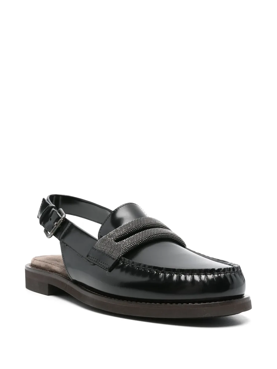 leather slingback loafers 3