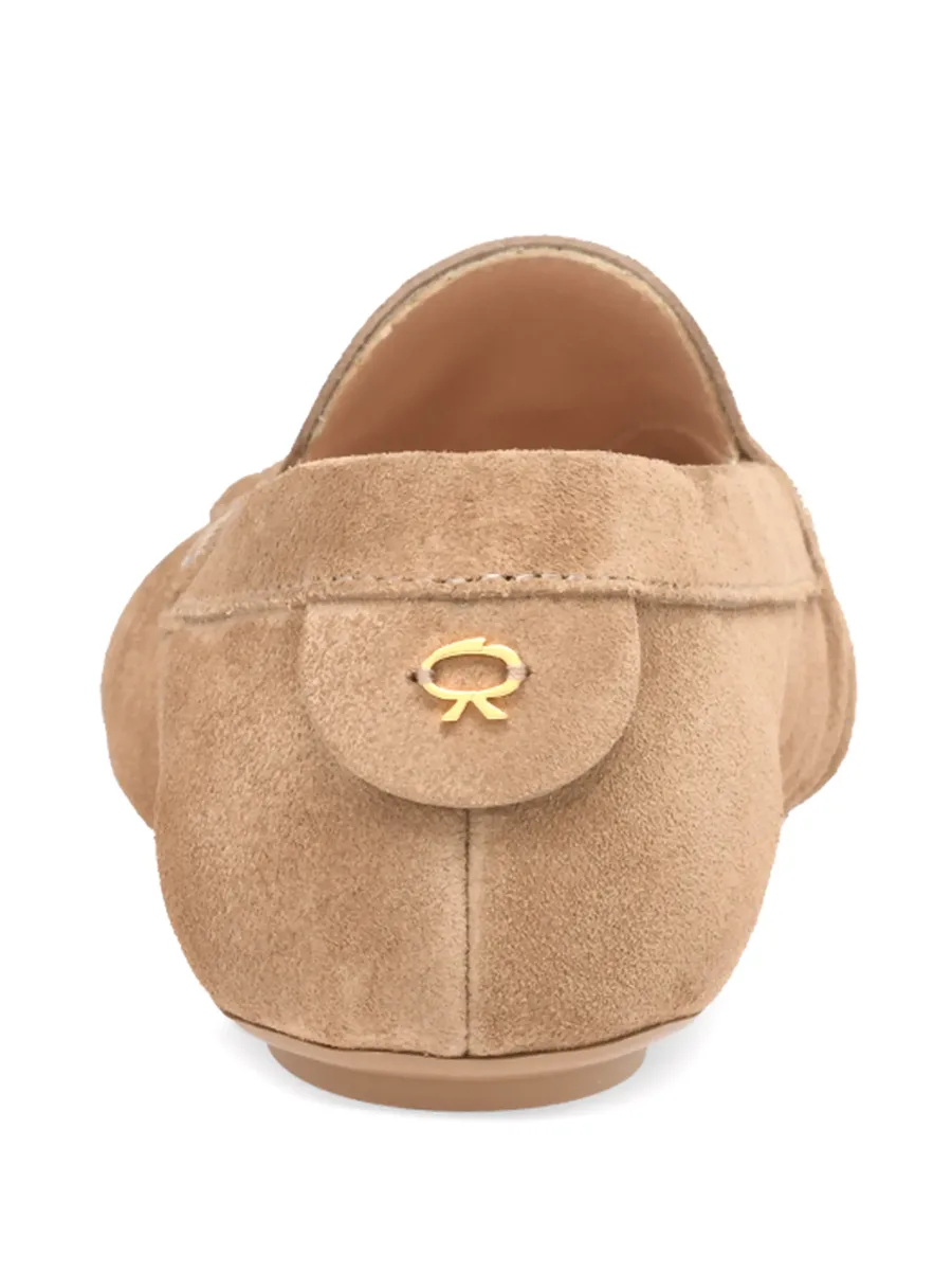 THèa tassel suede loafers 5