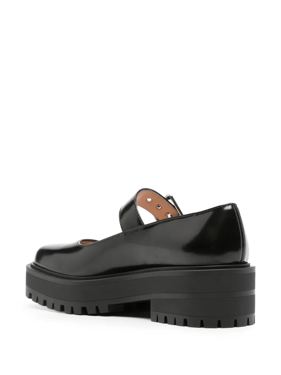 buckle-fastening leather loafers 6