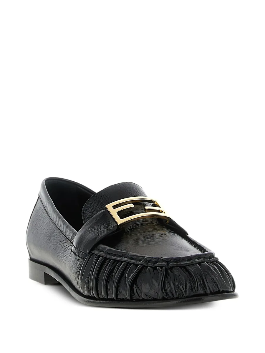 curled tray baguette loafers 4