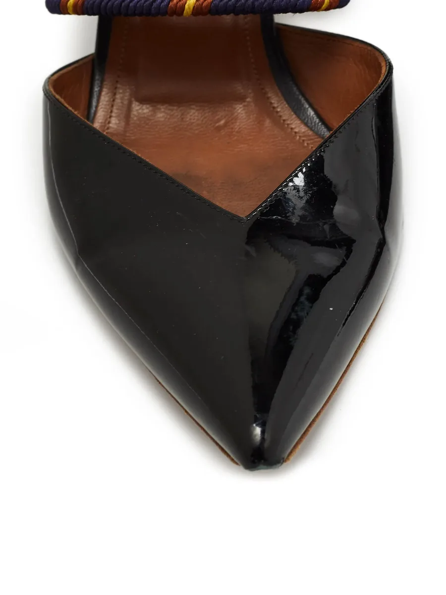 pre-owned 60mm Maisie pointed-toe mules 11