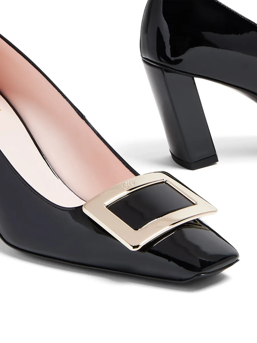 Belle square-toe pumps 10