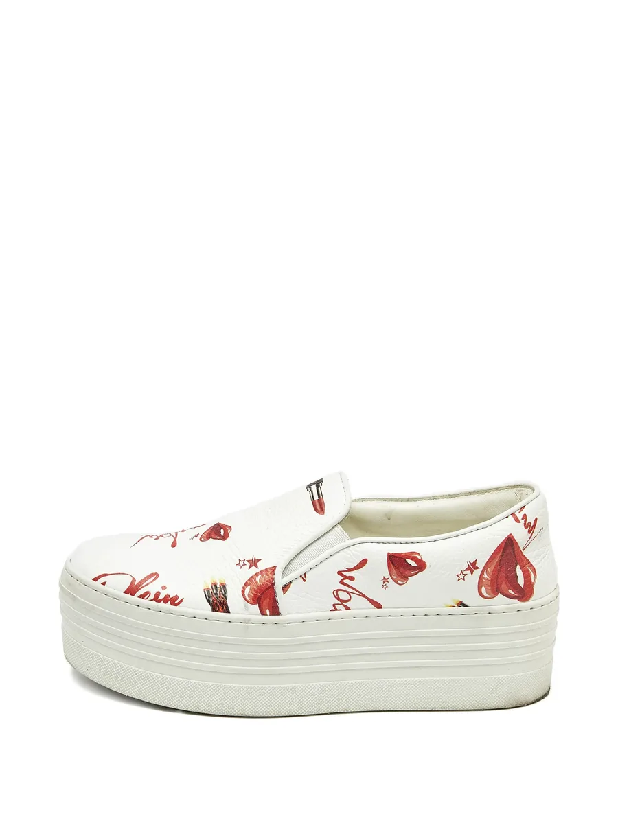 slip-on platform sneakers 1